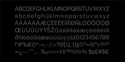 Nevanta Font Poster 13