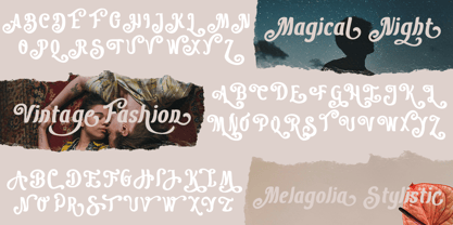Melagolia Font Poster 5
