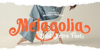 Melagolia Font Poster 1