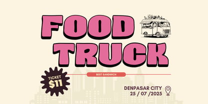 Food Menu Font Poster 9