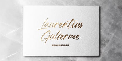 Mugen Ragi Font Poster 2