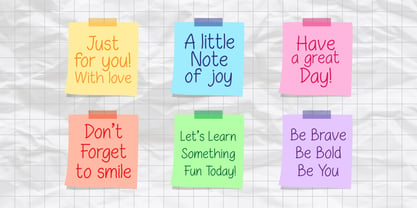 Snappy Child Font Poster 2
