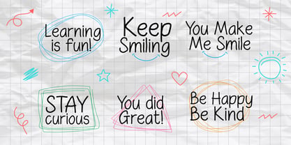 Snappy Child Font Poster 3