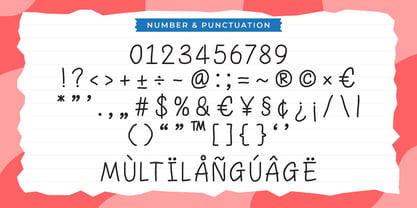 Snappy Child Font Poster 5
