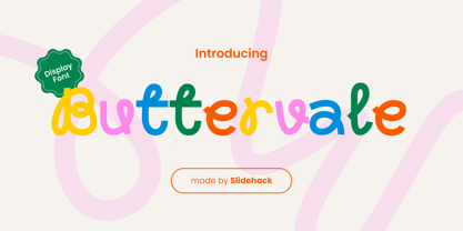 Buttervale Font Poster 1