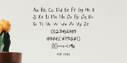 MC Stending Font Poster 6