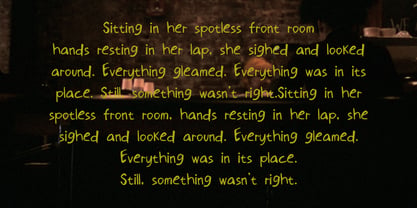 MC Stending Font Poster 3