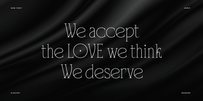 Float Serif Font Poster 10