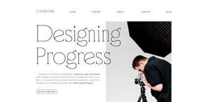 Float Serif Font Poster 3