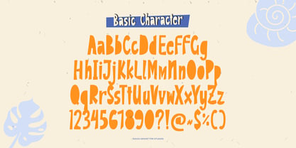 Waveroo Tropical Font Poster 10