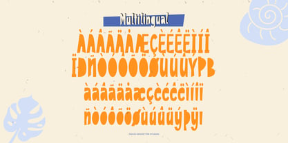 Waveroo Tropical Font Poster 11