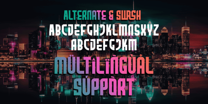 Exhotic Font Poster 10