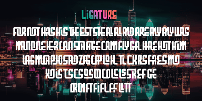 Exhotic Font Poster 11