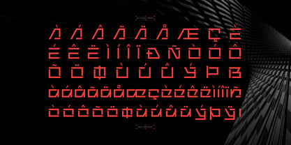 Nero Force Font Poster 11