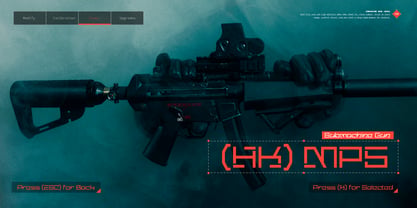 Nero Force Font Poster 3