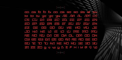 Nero Force Font Poster 12