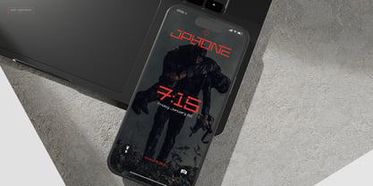 Nero Force Font Poster 7