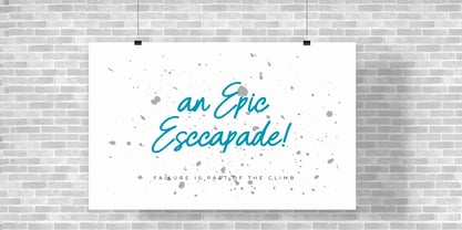 Lamdoa Font Poster 8