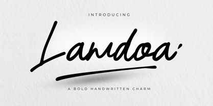 Lamdoa Font Poster 1