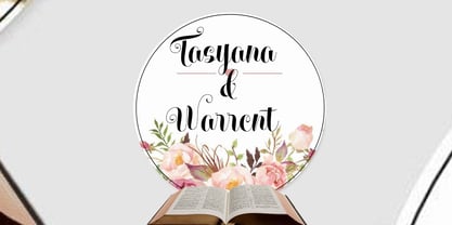 Soetham Script Font Poster 2