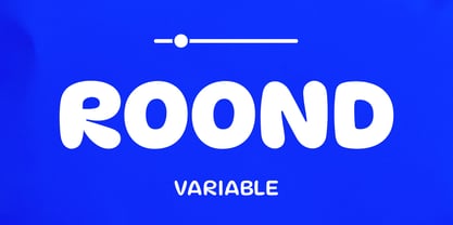 Roond Variable Font Poster 1