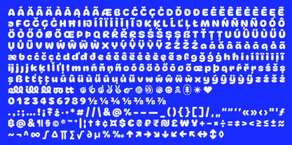 Roond Variable Font Poster 7