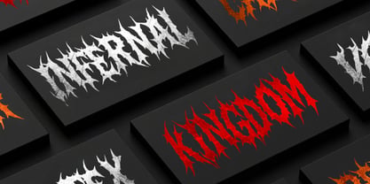 Necro Sarqe Font Poster 6
