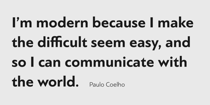 PF Bague Sans Pro Font Poster 3