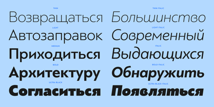 PF Bague Sans Pro Font Poster 14