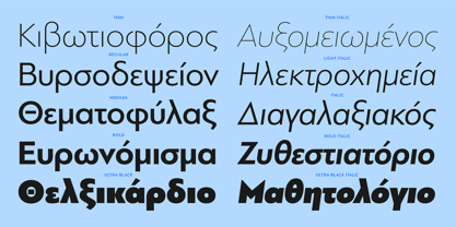 PF Bague Sans Pro Font Poster 12