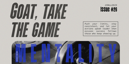 Breakbeat Ringtone Font Poster 8