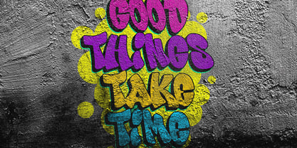 Power Blank Font Poster 4
