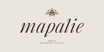 Mapalie Font Poster 1