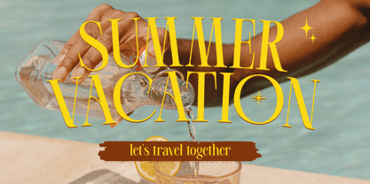 Malika Rosse Font Poster 11