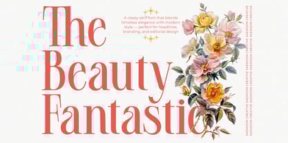 Malika Rosse Font Poster 2