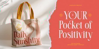 Malika Rosse Font Poster 3