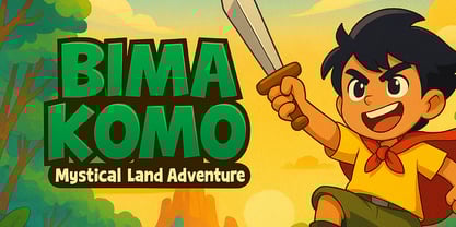 Kong Bold Font Poster 5