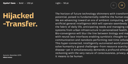 Gyokz Font Poster 12