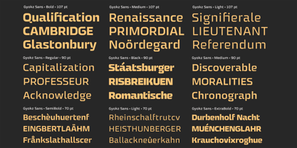 Gyokz Font Poster 11