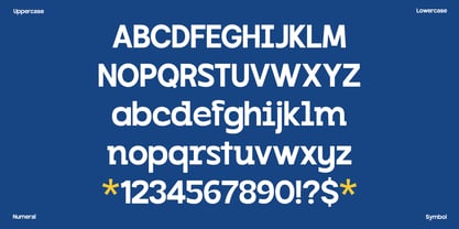 GC Kabuki Font Poster 3
