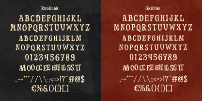 Haus Darah Font Poster 7