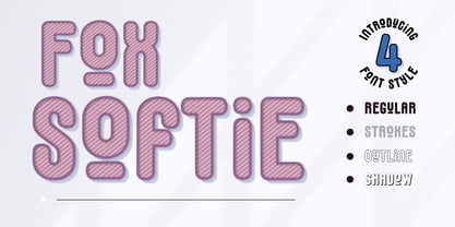 Fox Softie Font Poster 1