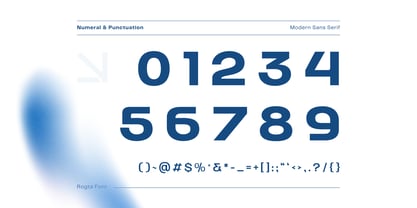 Rogta Modern Font Poster 4
