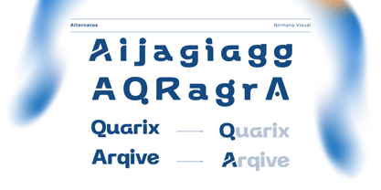 Rogta Modern Font Poster 9