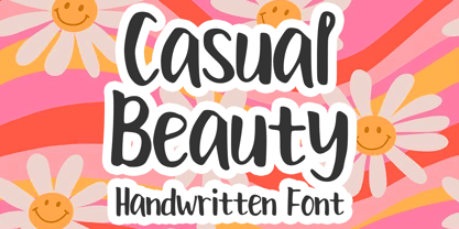 Casual Beauty Font Poster 1