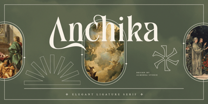 Anchika Font Poster 1