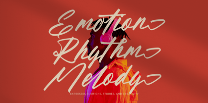 Aleghtoz Mountain Font Poster 3