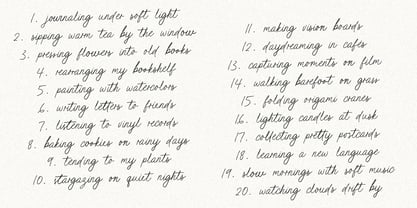 Sorriglina Font Poster 4