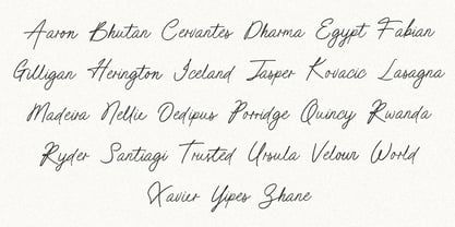 Sorriglina Font Poster 9