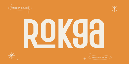 Rokga Font Poster 1